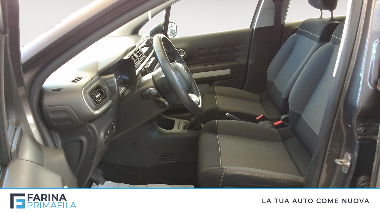 CITROEN C3 III 2017 - C3 1.2 puretech Feel s&s 83cv neopatentati my18