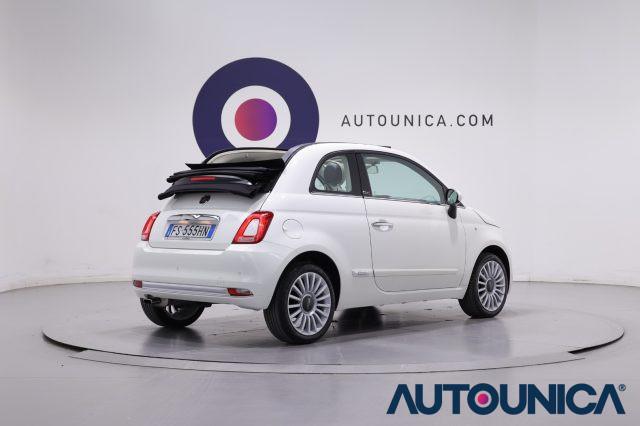FIAT 500C 1.2 LOUNGE CABRIO AUTOMATICA NEOPATENTATI