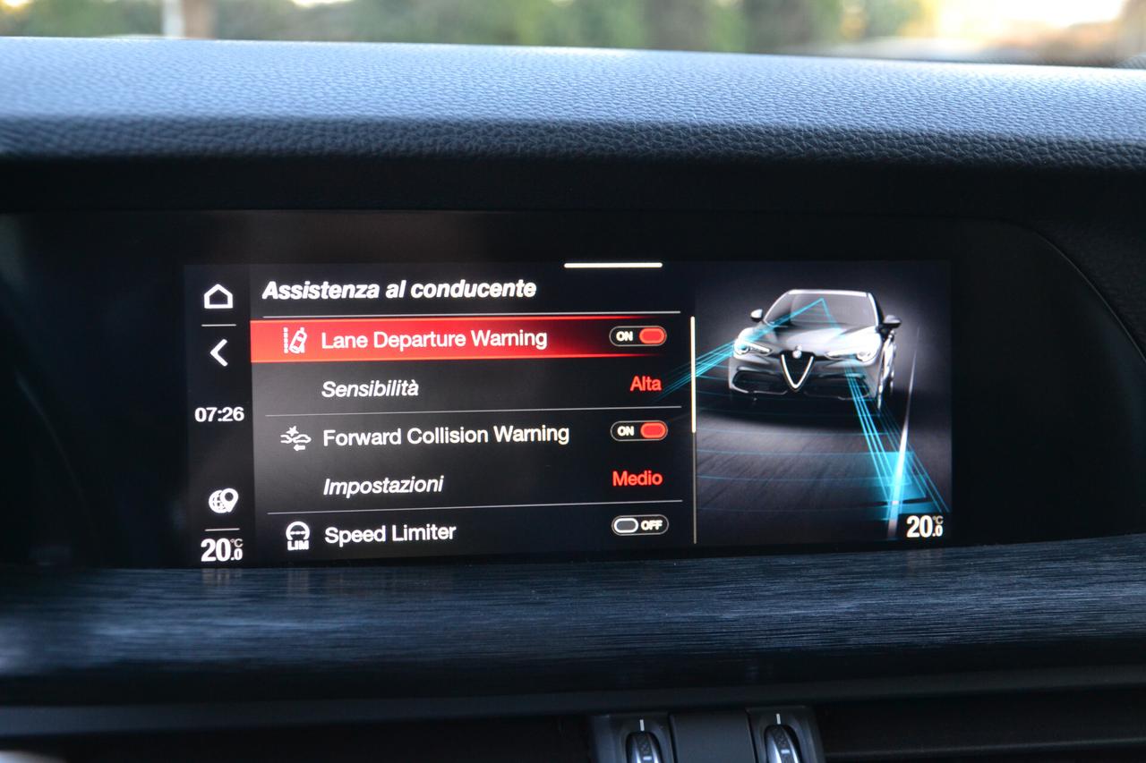 Alfa Romeo Stelvio 2.2 160CV AT8 SUPER F1+FULL LED+NAV+RCAM+PRIVACY