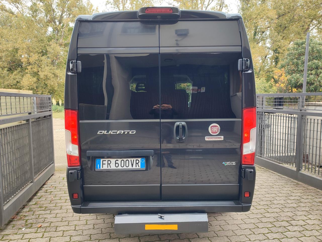 FIAT DUCATO 2018 A METANO 9POSTI PEDANA DISABILI EURO6D