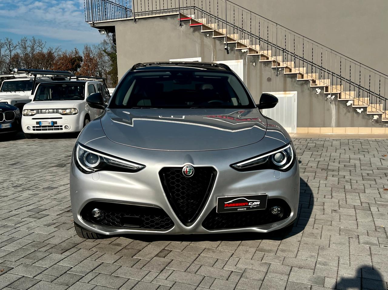 Alfa Romeo Stelvio 2.2 Turbodiesel 210 CV AT8 Q4 B-Tech - TETTO - UNIPRO