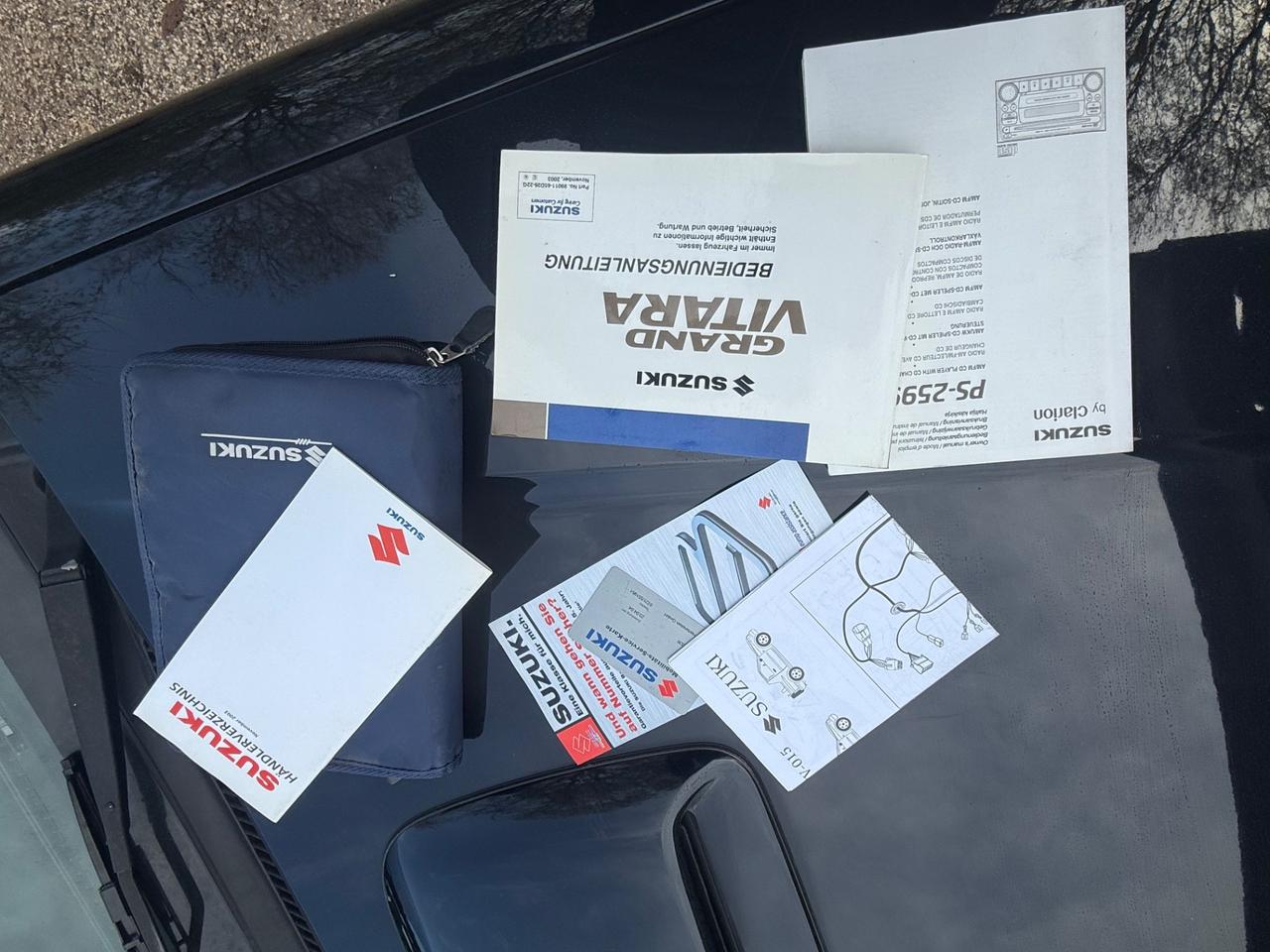 Suzuki Grand Vitara gancio traino