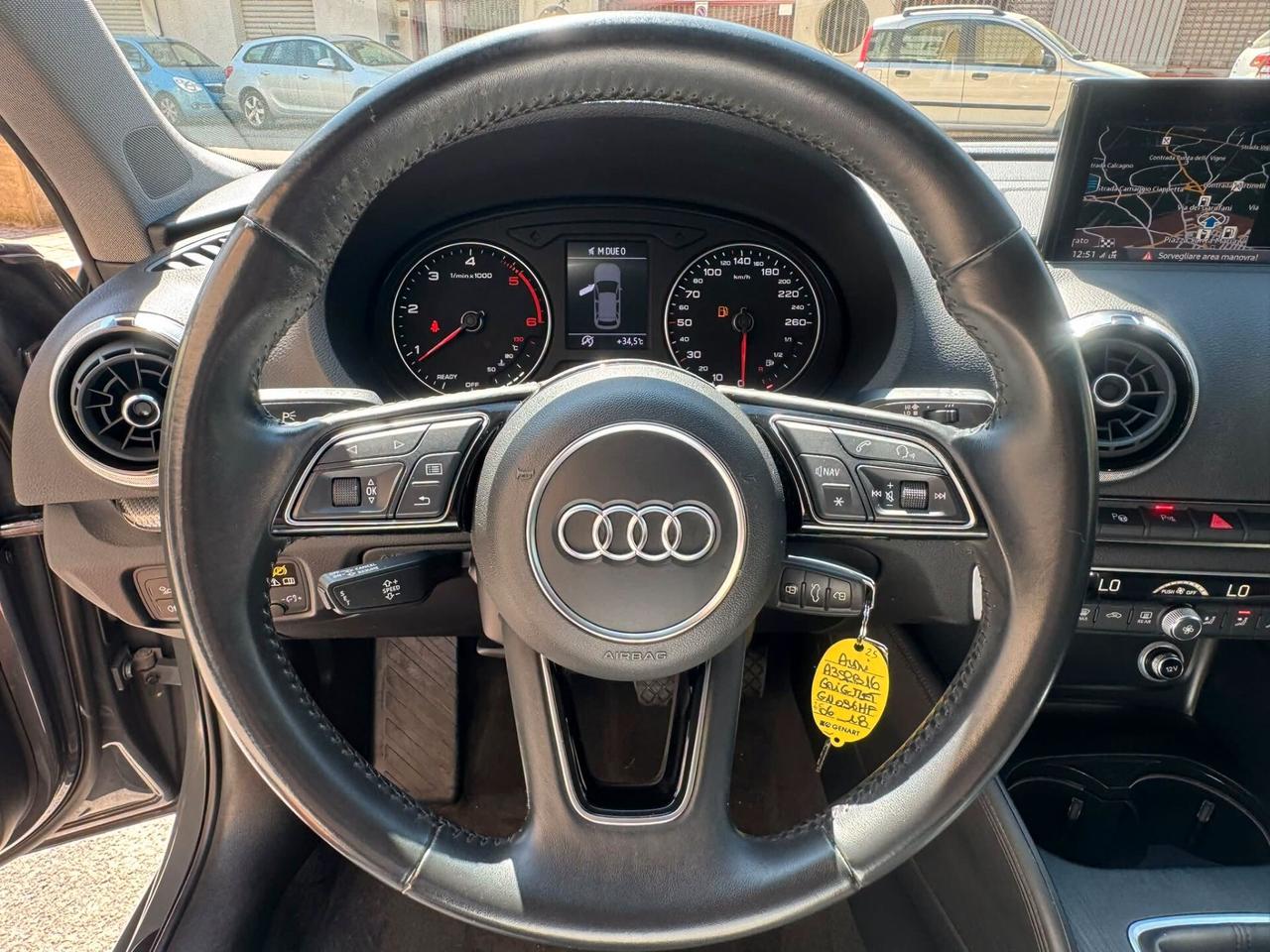 AUDI A3 SPORTBACK 1.6 TDI 115 CV. E6 DESIGN PERFETTA
