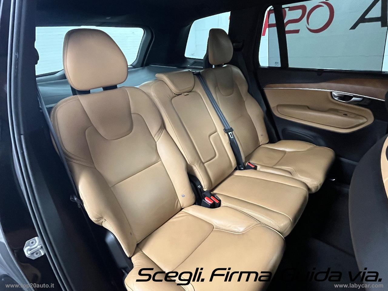 VOLVO XC90 D5 AWD Geartronic Inscription|TOTAL BLACK|PELLE TOTALE