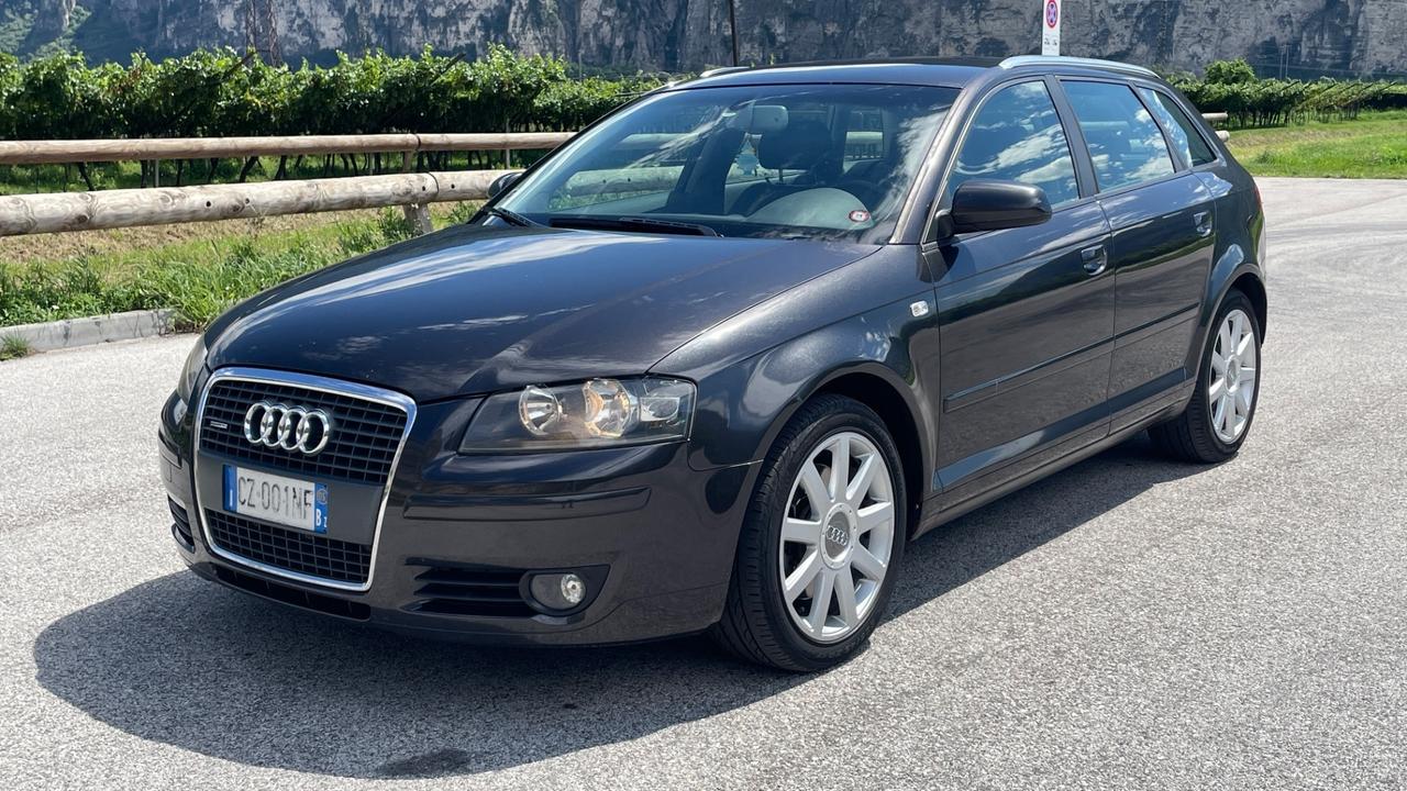 AUDI A3 SPORTBACK 2.0TFSI MANUALE QUATTRO - 2004