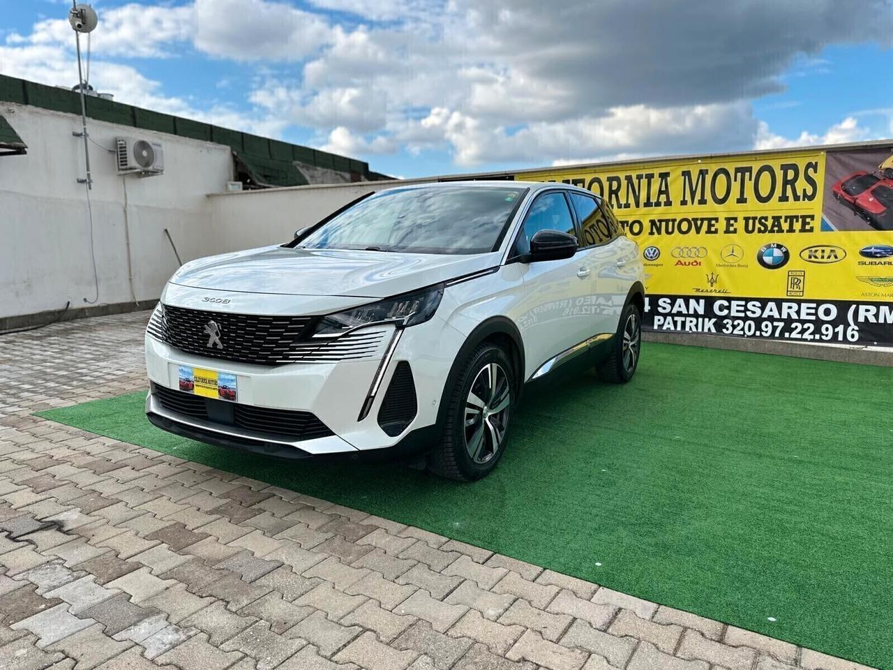 Peugeot 3008 1.5 BlueHDi 130 S&S Allure 01/2022 garanzia permute finaziamento in sede