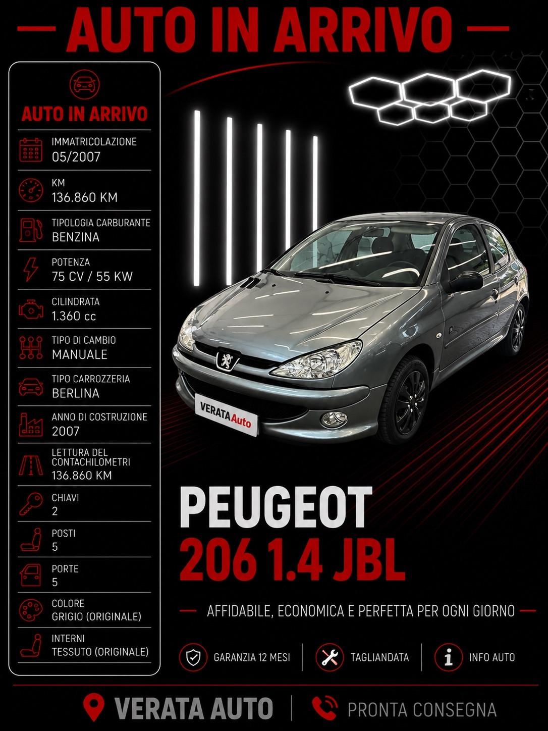 Peugeot 206 1.4 SW Enfant Terrible