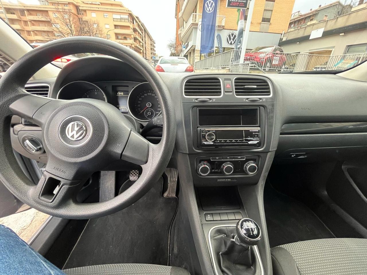 VOLKSWAGEN GOLF VARIANT VI 1,6 TDI 105 CV BUSINESS 5P