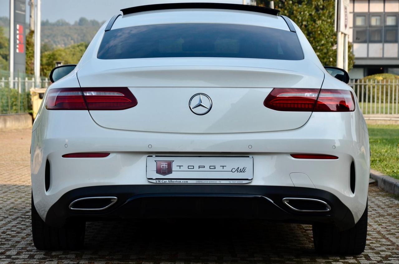MERCEDES-BENZ E220d PREMIUM PLUS AMG 194cv AUTO, TETTO, MULTIBEAM, MASSAGGIO, RETROCAMERA, EURO 6D, PERMUTE
