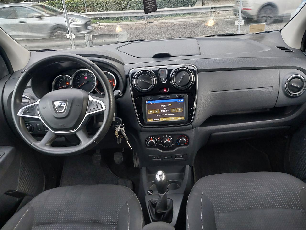 DACIA LODGY 1.6 100CV GPL 7 POSTI 7/2017