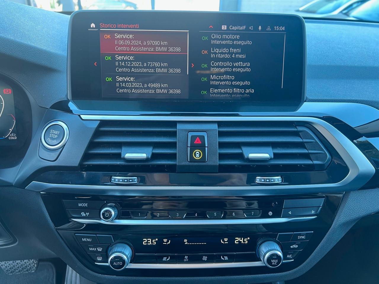 Bmw X3 xdrive20d mhev 48V xLine AUTO LED/PELLE/CAMERA/19;