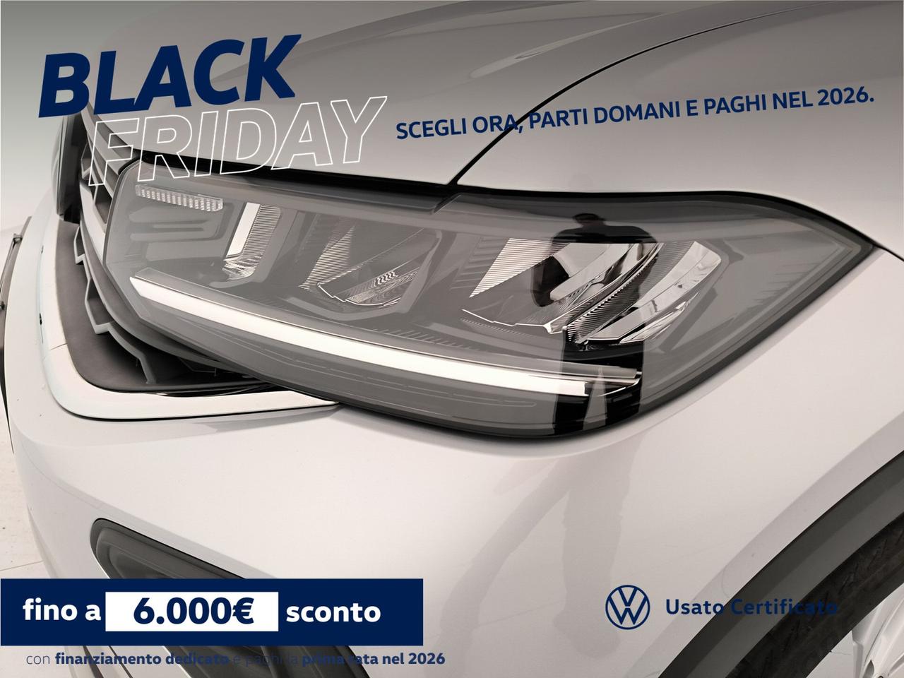 Volkswagen T-Cross 1.0 tsi life 95cv