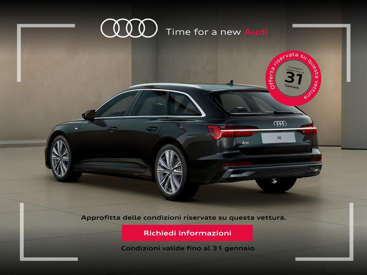 Audi A6 avant 50 3.0 tdi mhev business sport quattro tiptronic