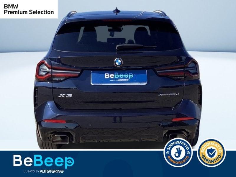 BMW X3 XDRIVE20D MHEV 48V MSPORT AUTO