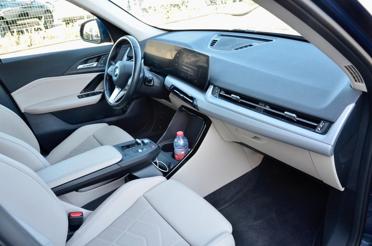 BMW X1 SDRIVE18d X-LINE 150cv AUTO, UNICOPROPRIETARIO, UFF ITALIANA, SERVICE BMW, EURO 6D, PELLE TOTALE, RETROCAMERA, PERMUTE