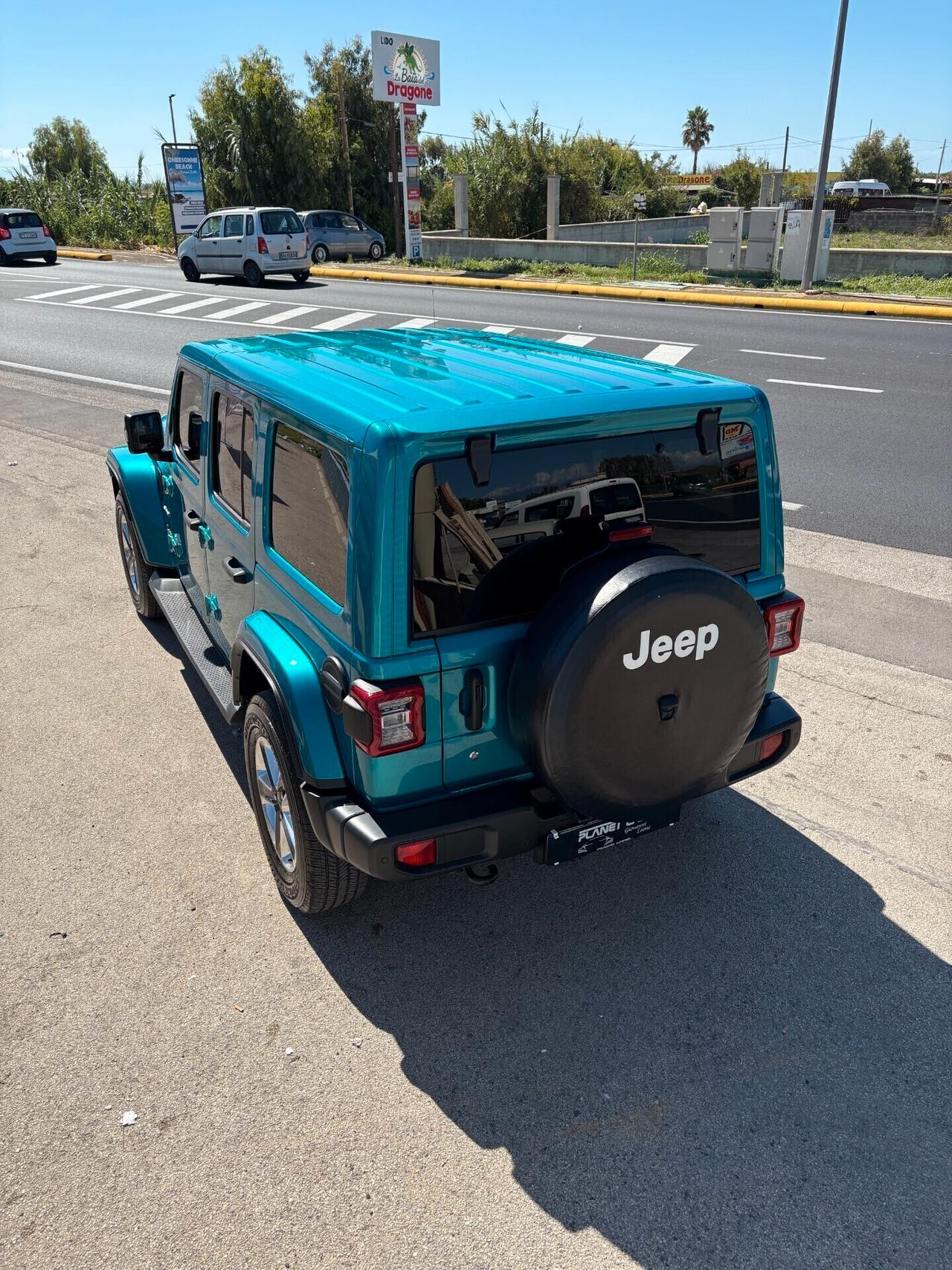 Jeep Wrangler 2.2 Mjt II Sahara uniprò hard top e soft top