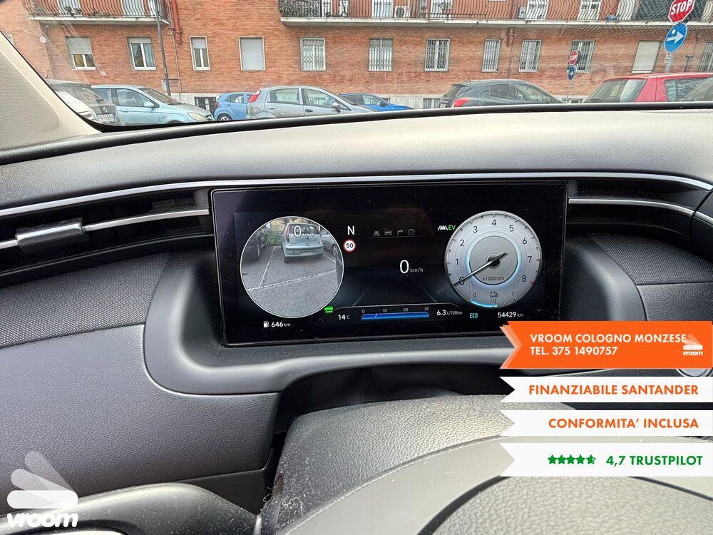 HYUNDAI Tucson 3ª serie Tucson 1.6 HEV aut. Ex...