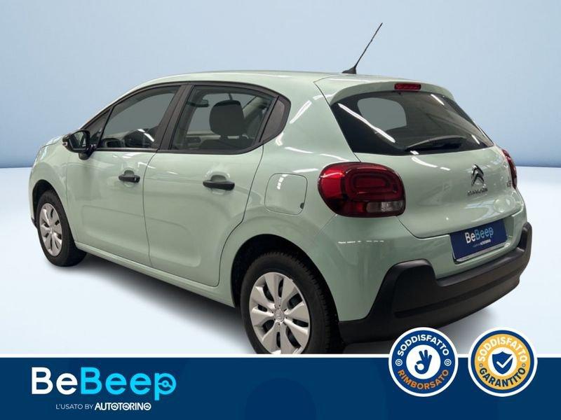 Citroën C3 1.2 PURETECH FEEL 68CV MY18