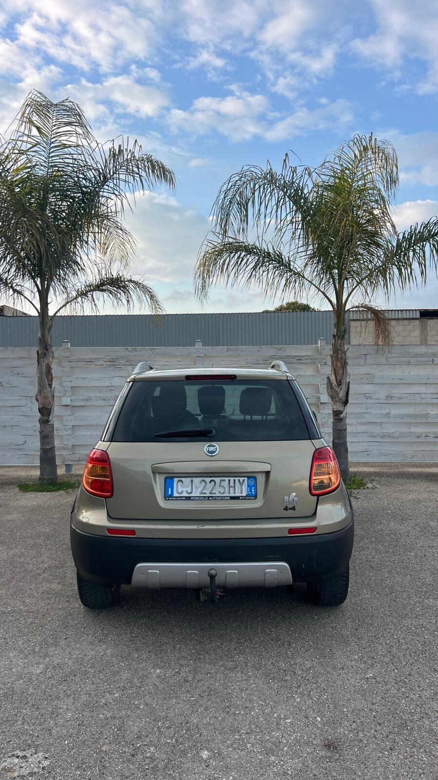 Fiat Sedici 1.9 MJT 4x4 con gancio traino omologato