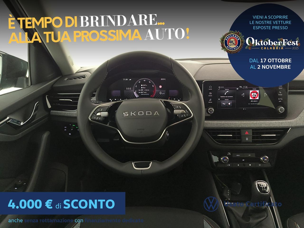 Skoda Kamiq 1.0 tsi black dots 95cv