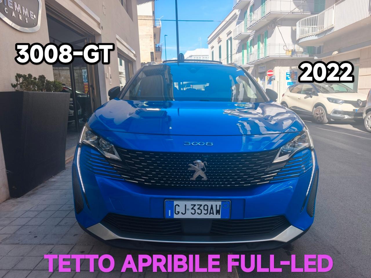 Peugeot 3008-GT 130CV EAT8 TETTO APRIBILE 2022