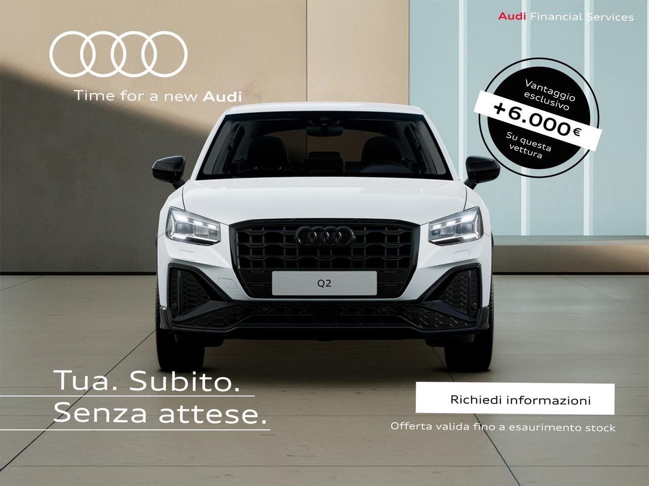 Audi Q2 35 2.0 tdi identity black s-tronic