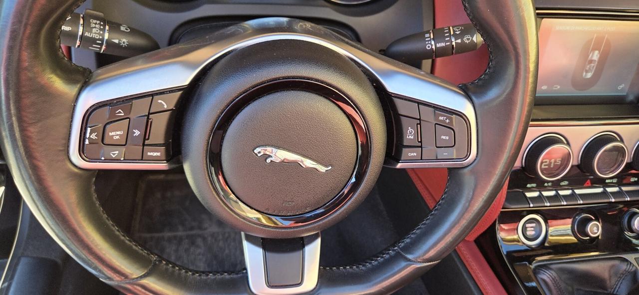 Jaguar F-Type 3.0 V6 340 CV COUPE' CABRIO KM.84000 CERTIFICATI UNICO PROPRIETARIO!