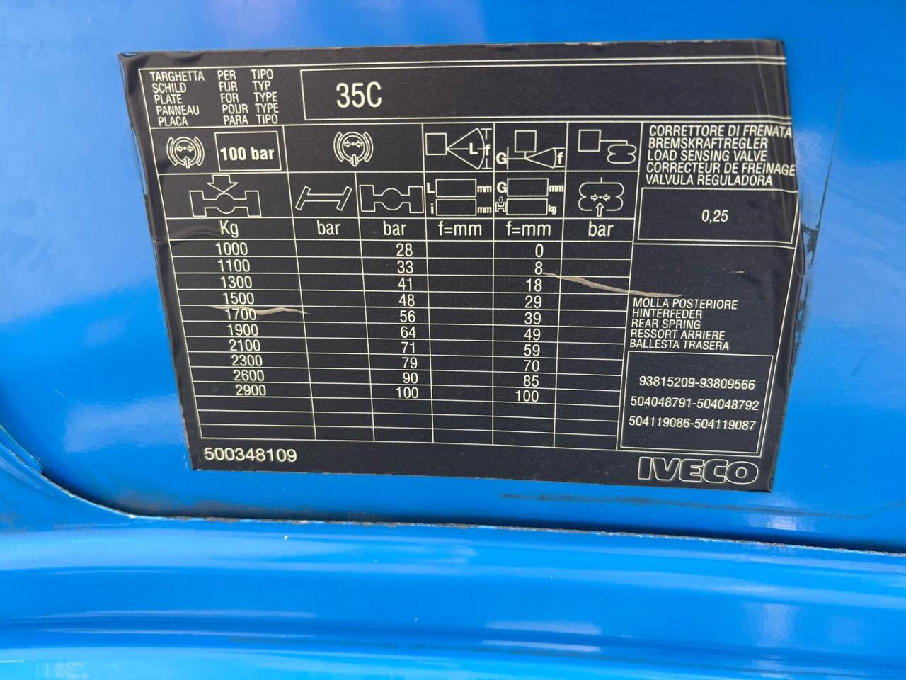 Iveco Daily 35C9 2.8 CANTONI RIBALTABILE