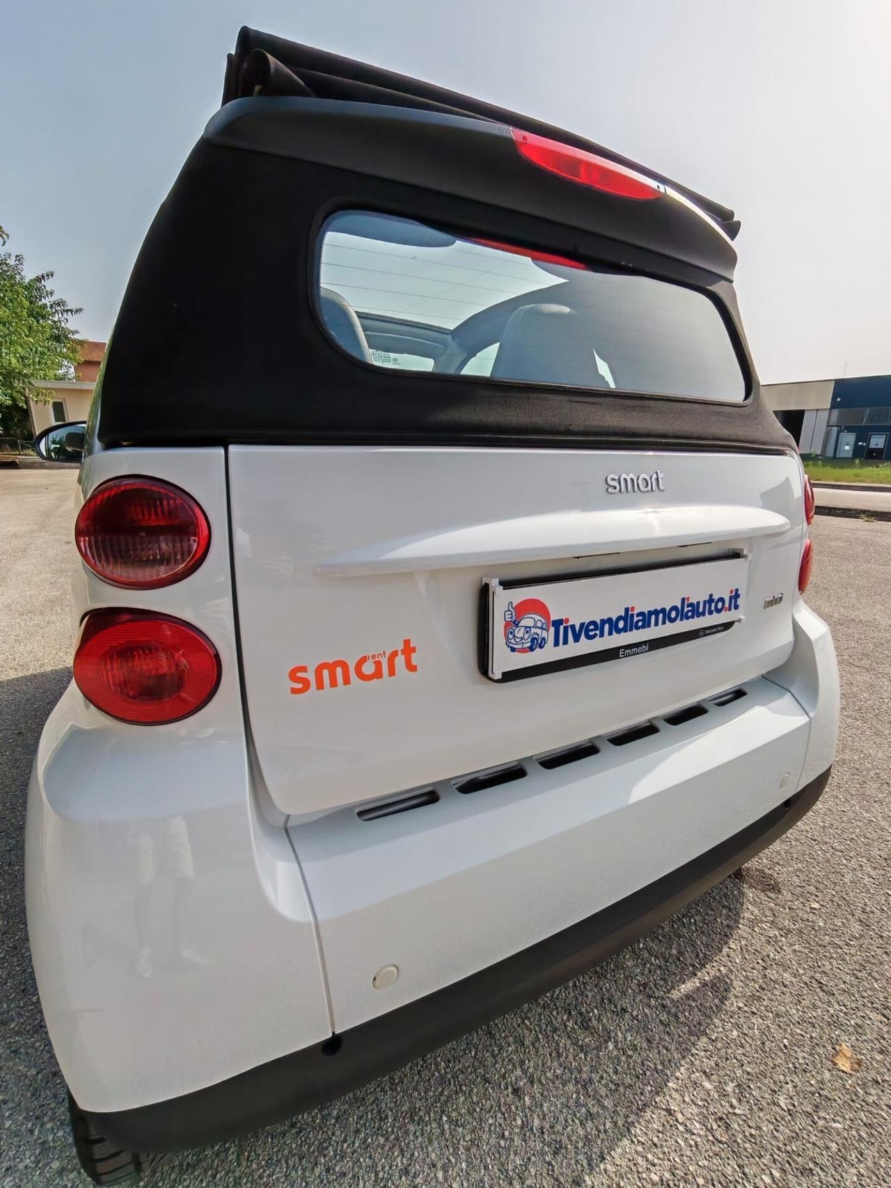 Smart ForTwo 1000 52 kW MHD cabrio passion