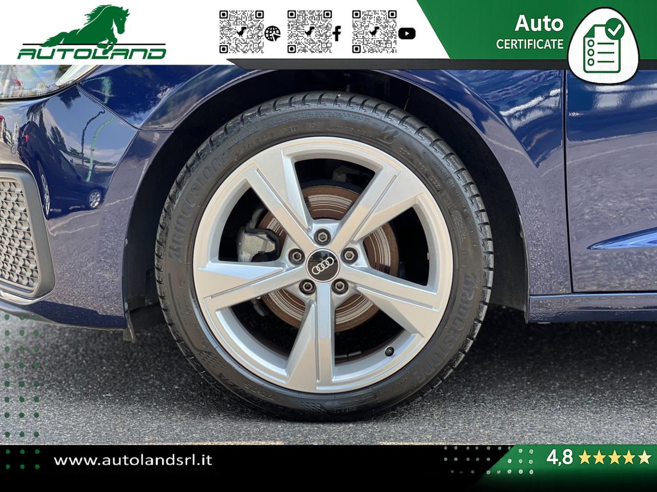 Audi A1 Sportback 30 1.0 tfsi Admired 110cv