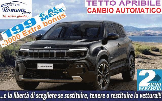 NEW Jeep Avenger 1.2 turbo e-hybrid Summit 100cv edct6#TETTO APRIBILE