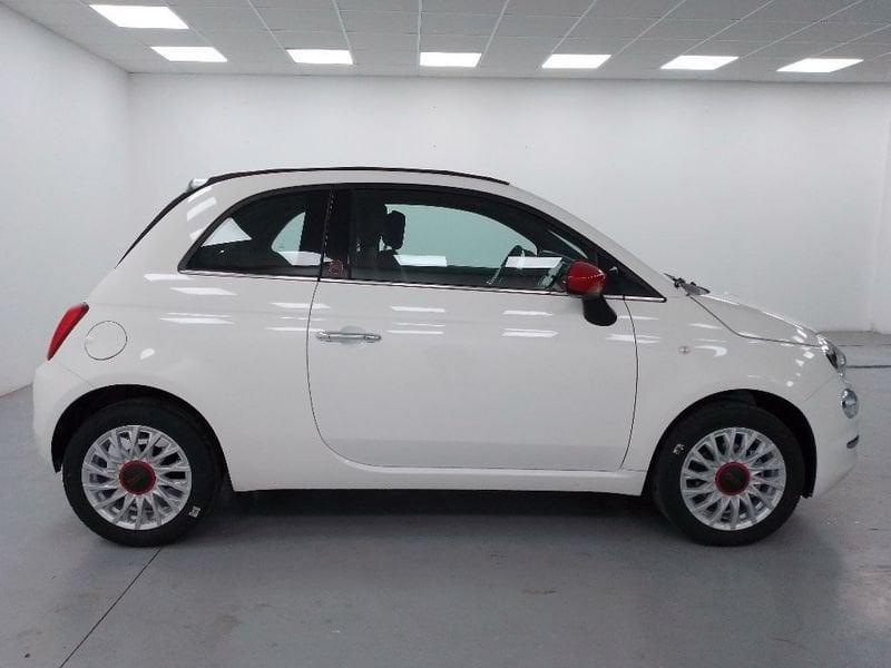 FIAT 500C 1.0 hybrid (Red) 70cv