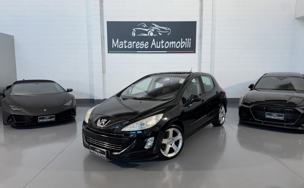 Peugeot 308 GT 1.6 THP 175CV Turbo TettoPanoramico Lane Assist