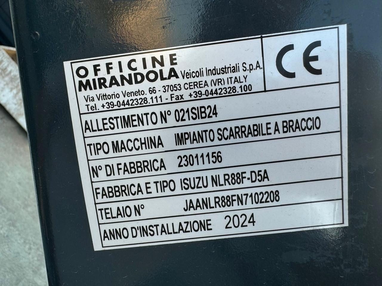 ISUZU M27 3.0 150CV SCARRABILE 5 ANNI DI GARANZIA