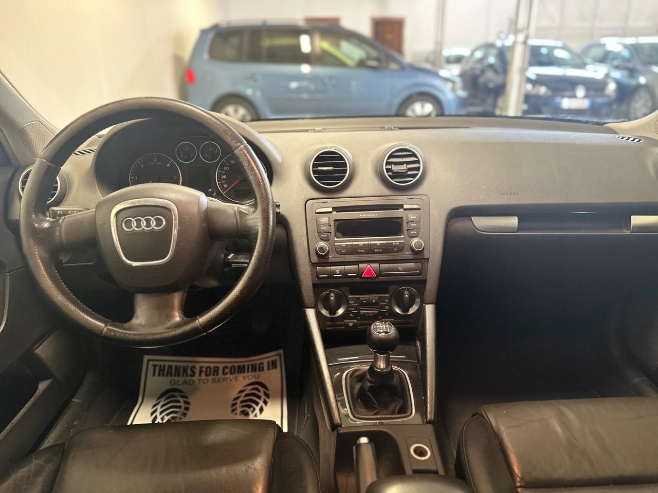 Audi A3 SPB 2.0 TDI 170 CV F.AP. quattro Ambition 4x4