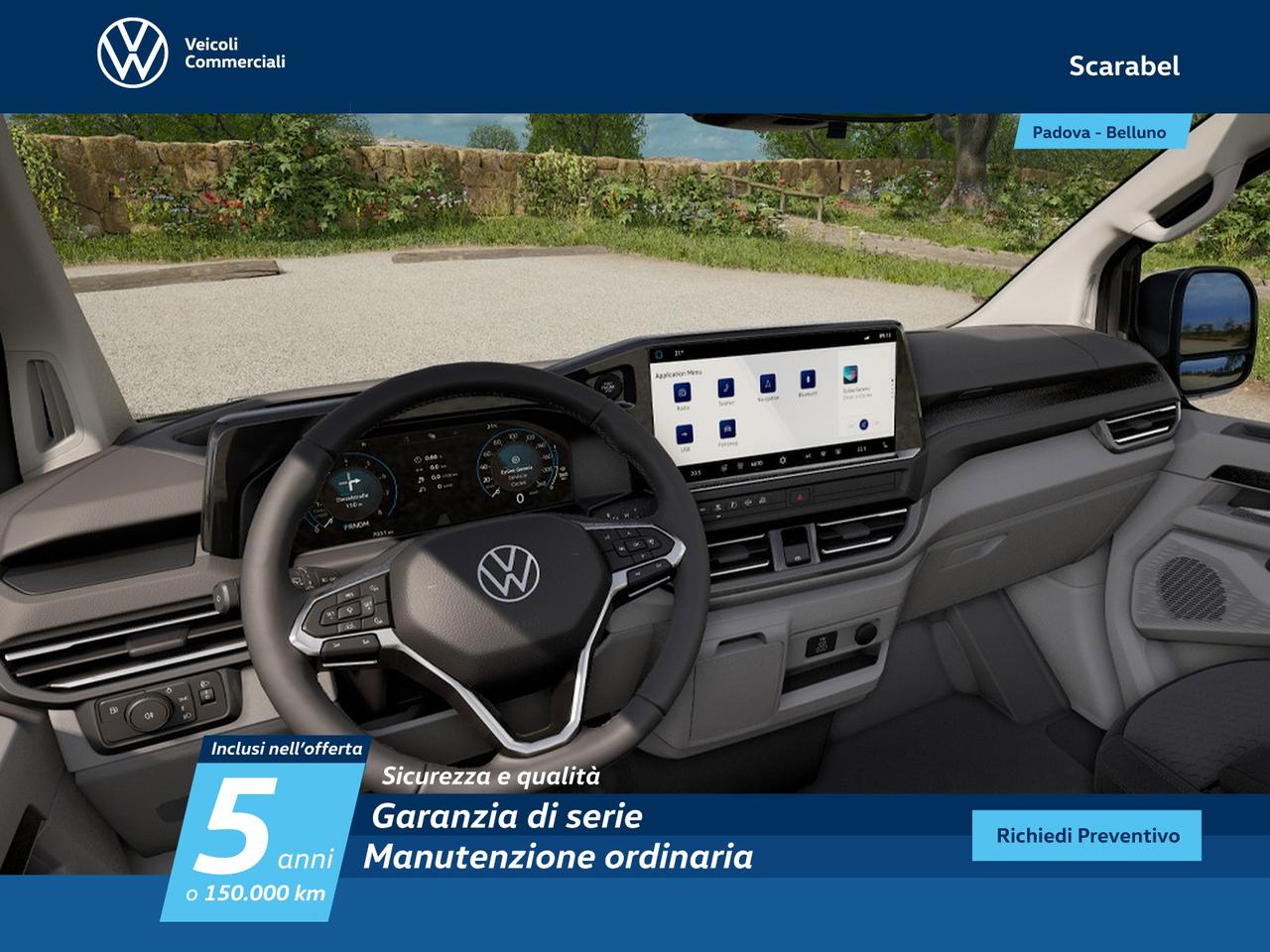 Volkswagen T7 Caravelle t7 2.0 tdi 170cv life l1 auto