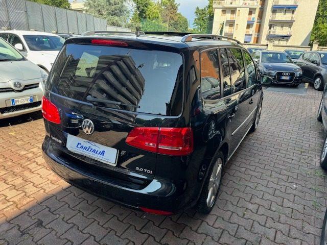 VOLKSWAGEN Touran 2.0 TDI 177 CV DSG Highline 7 posti tetto panoram