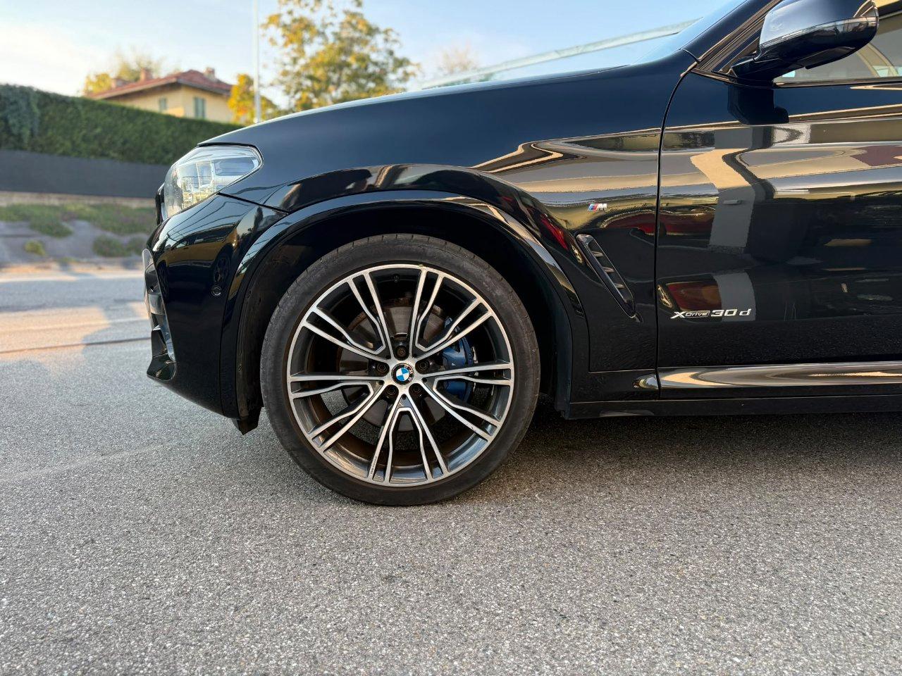BMW X3 xdrive30d Msport 249cv auto TAGLIANDI UFFICIALI