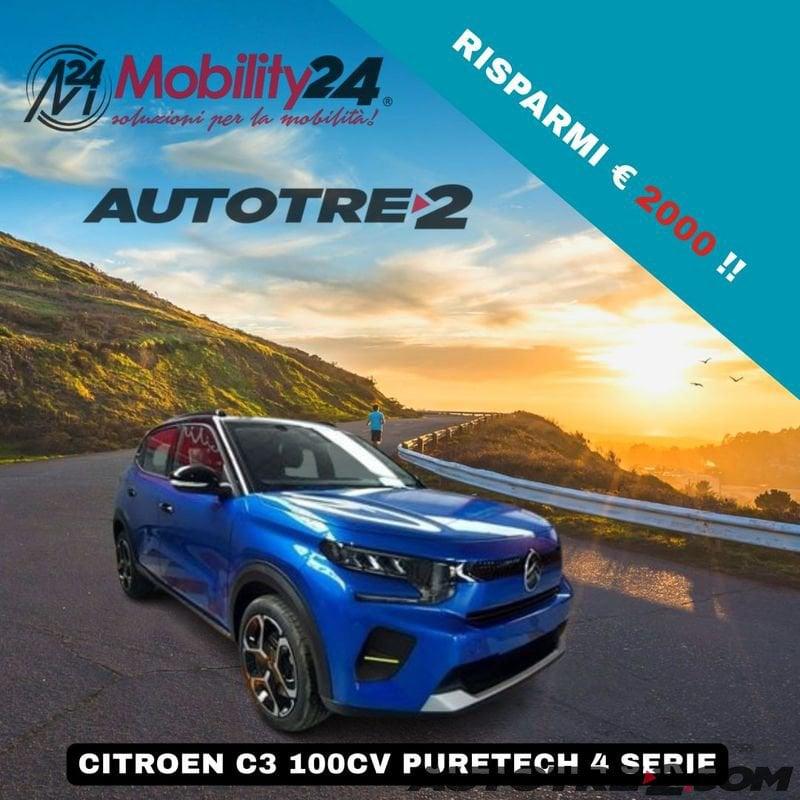 Citroën C3 Turbo 100 cv Manuale YOU APARTIRE DA € 13450 DETAX!!