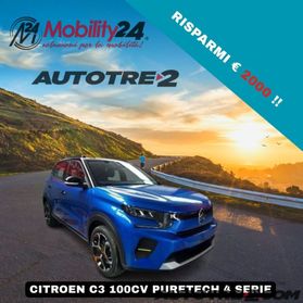Citroën C3 Turbo 100 cv Manuale YOU APARTIRE DA € 13450 DETAX!!