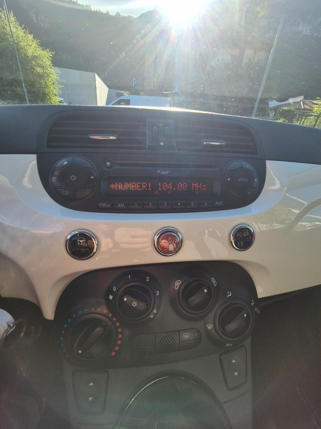 FIAT 500 1.2 BENZINA TETTO PANORAMICO