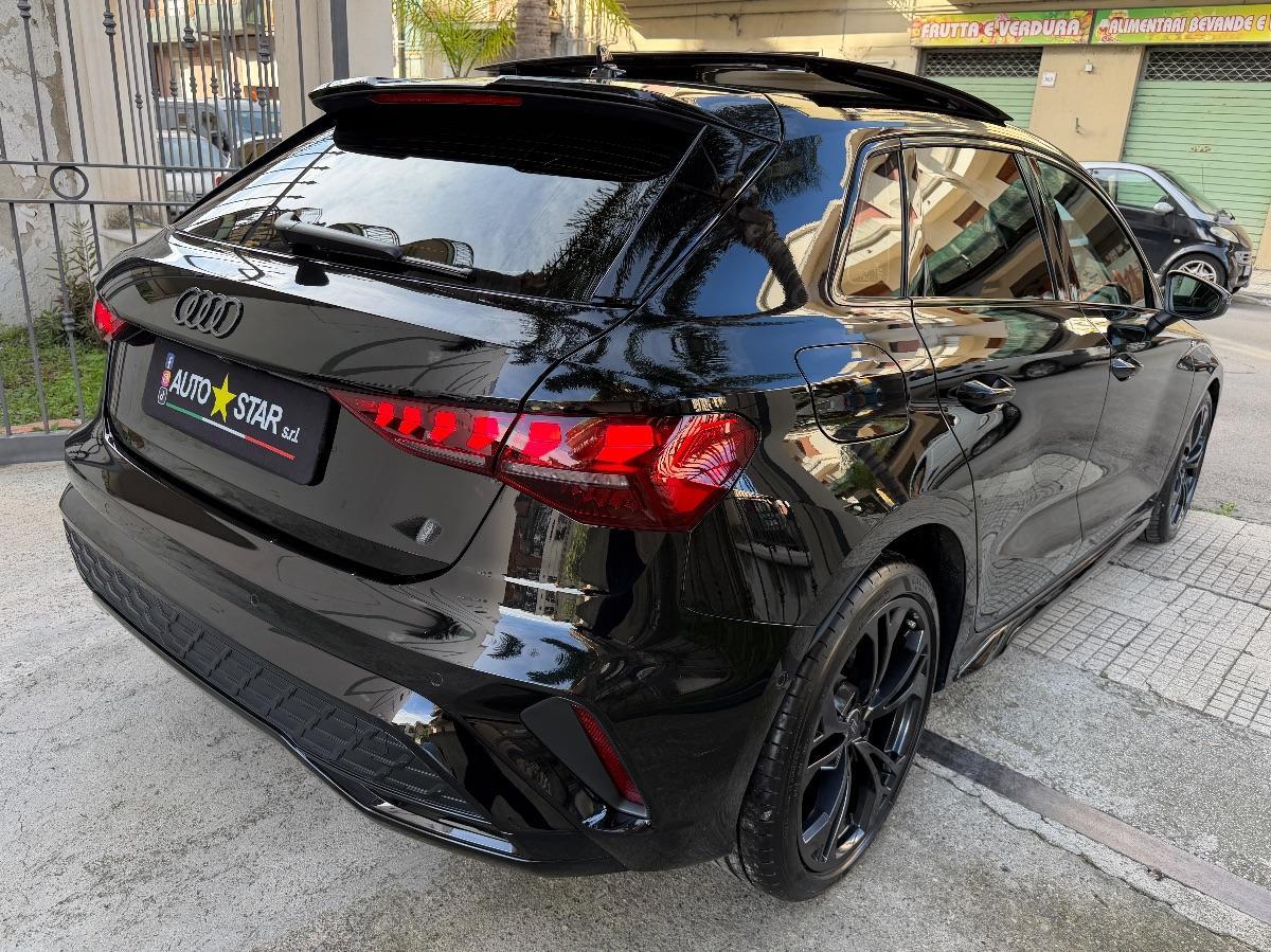 New Audi A3 Sportback 35 TDI S-line Identity Black 150CV