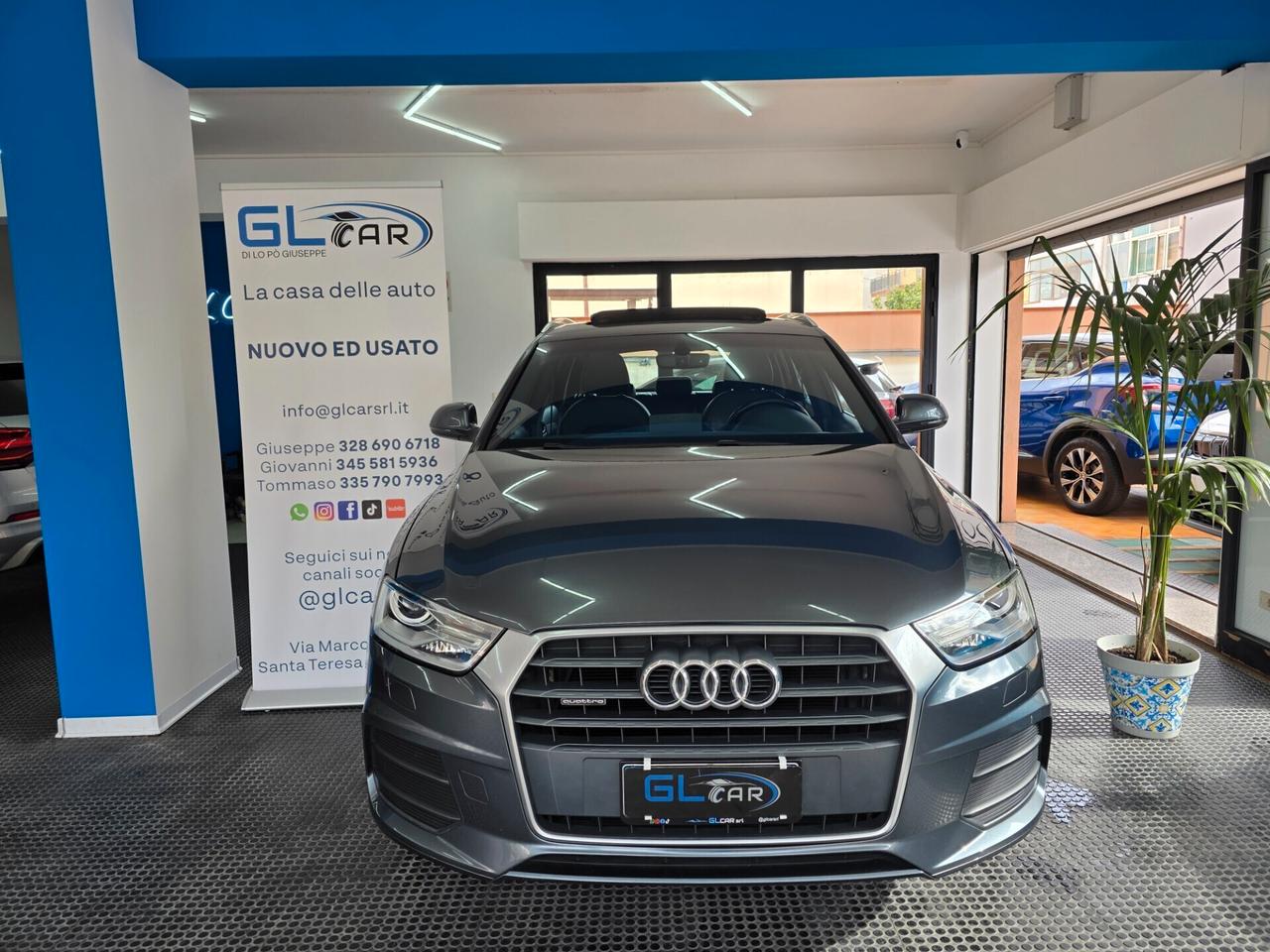 Audi Q3 2.0 150cv quattro Sline TETTO IVA ESPOSTA