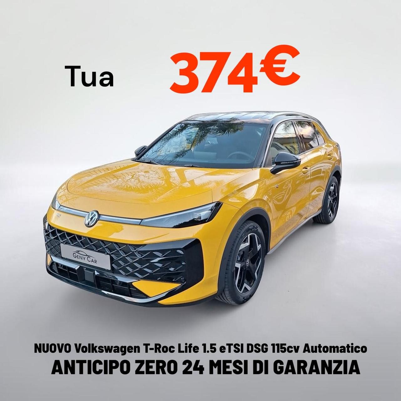 VOLKSWAGEN NEW T-ROC 1.5 eTSI R-LINE ACT 150CV DSG