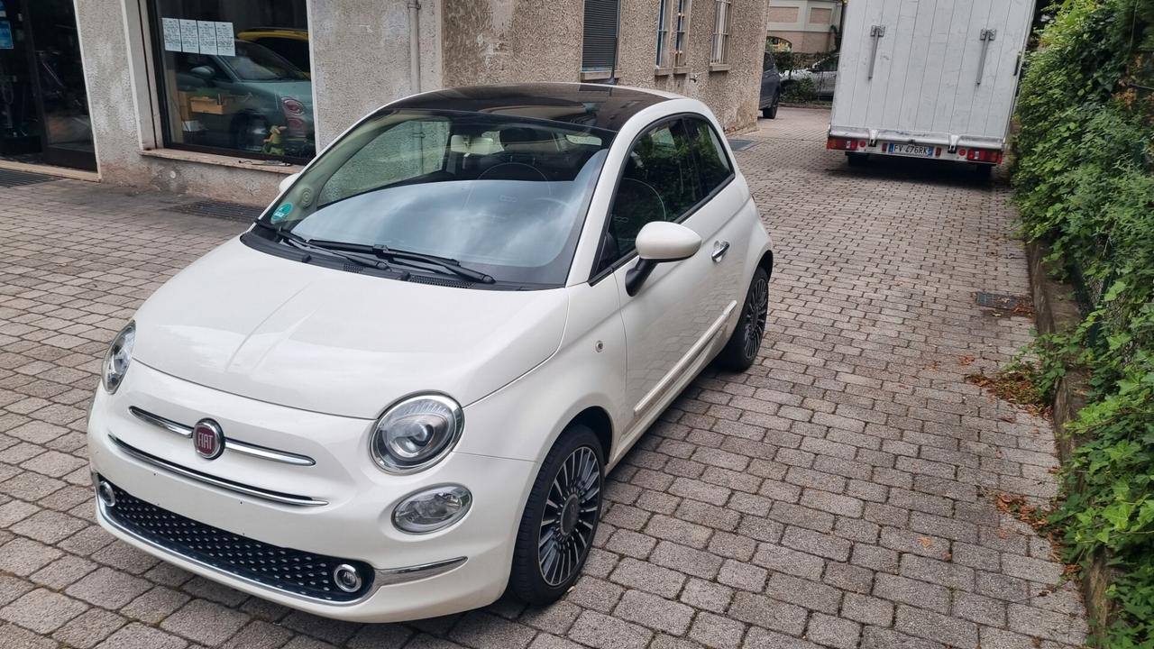 Fiat 500 1.2 Lounge 69cv anno2019 km49000 neopat