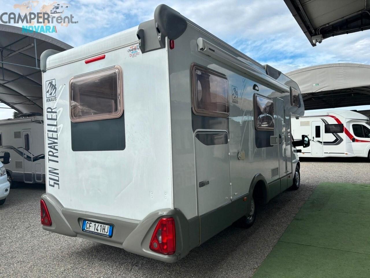 Knaus SUN TRAVELLER -MANSARDATO LETTO MATRIMONIALE IN CODA