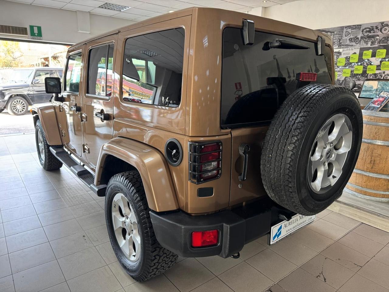 Jeep Wrangler Unlimited 3.6 V6 Sahara Auto PERFETTA MAI FUORISTRADA FULL OPTIONAL
