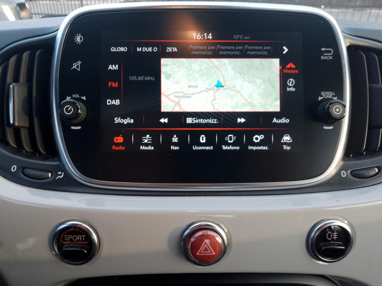 Abarth 595 1.4 Turbo 70 ANNIVERSARIO POCHI CHILOMETRI