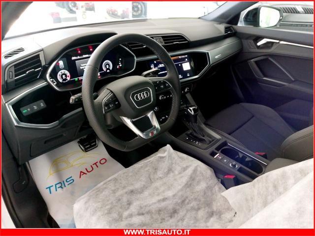 AUDI Q3 SPB 35 2.0 TDI Identity Black S-Line IVATA (Virtual+Full led+Pelle)