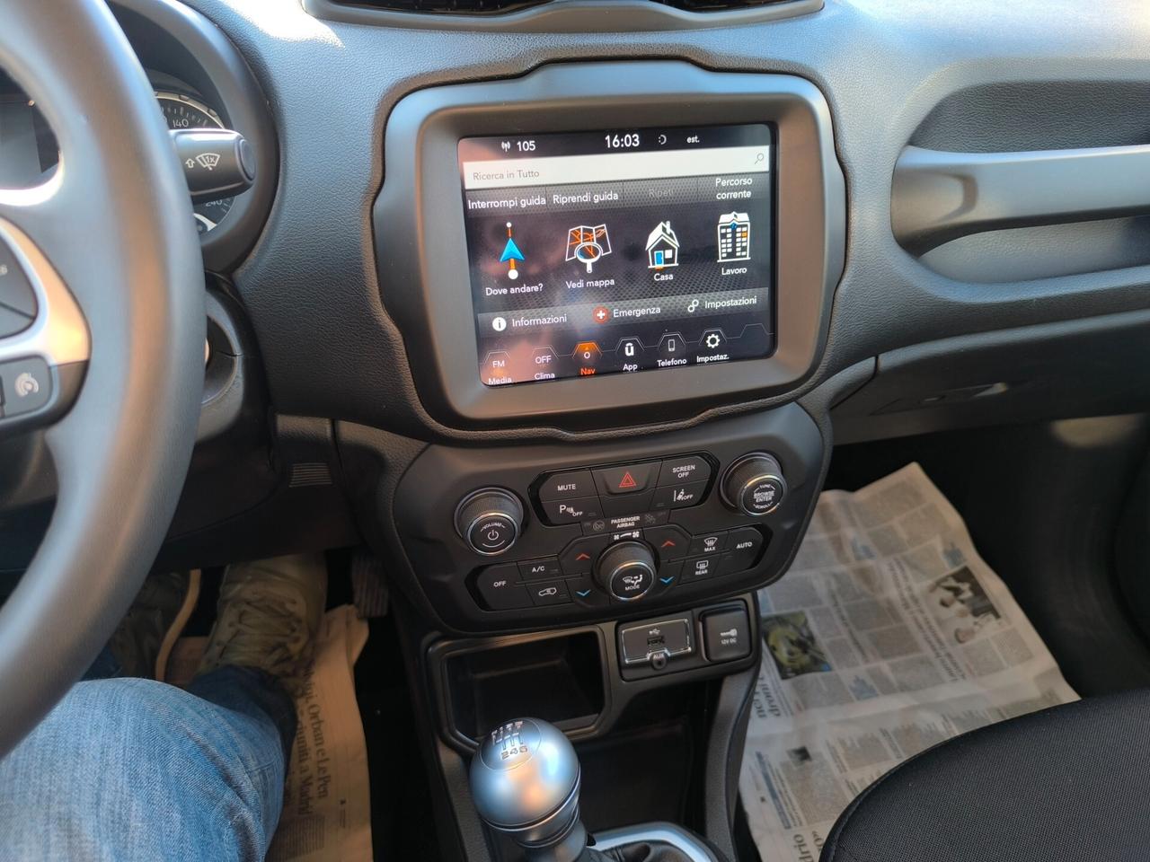 N2 JEEP RENEGADE LIMITED/BUSINESS 1.6 DIESEL